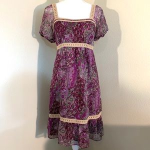 🌸Loft Vintage Paisley Dress
